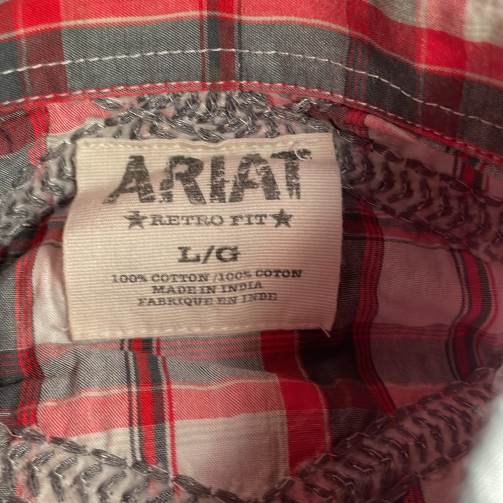 ARIAT
L./G
1009. COSTON /100% COTON
MADE IN INDEA
FABRIQUE BN INB3 brand new - Picture 7 of 7